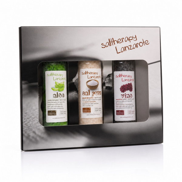 Aloe Plus Lanzarote Saltherapy Badzout – 3 x 100 g