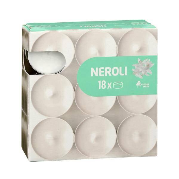 Bosque Verde Geurkaarsjes Neroli – 18 stuks