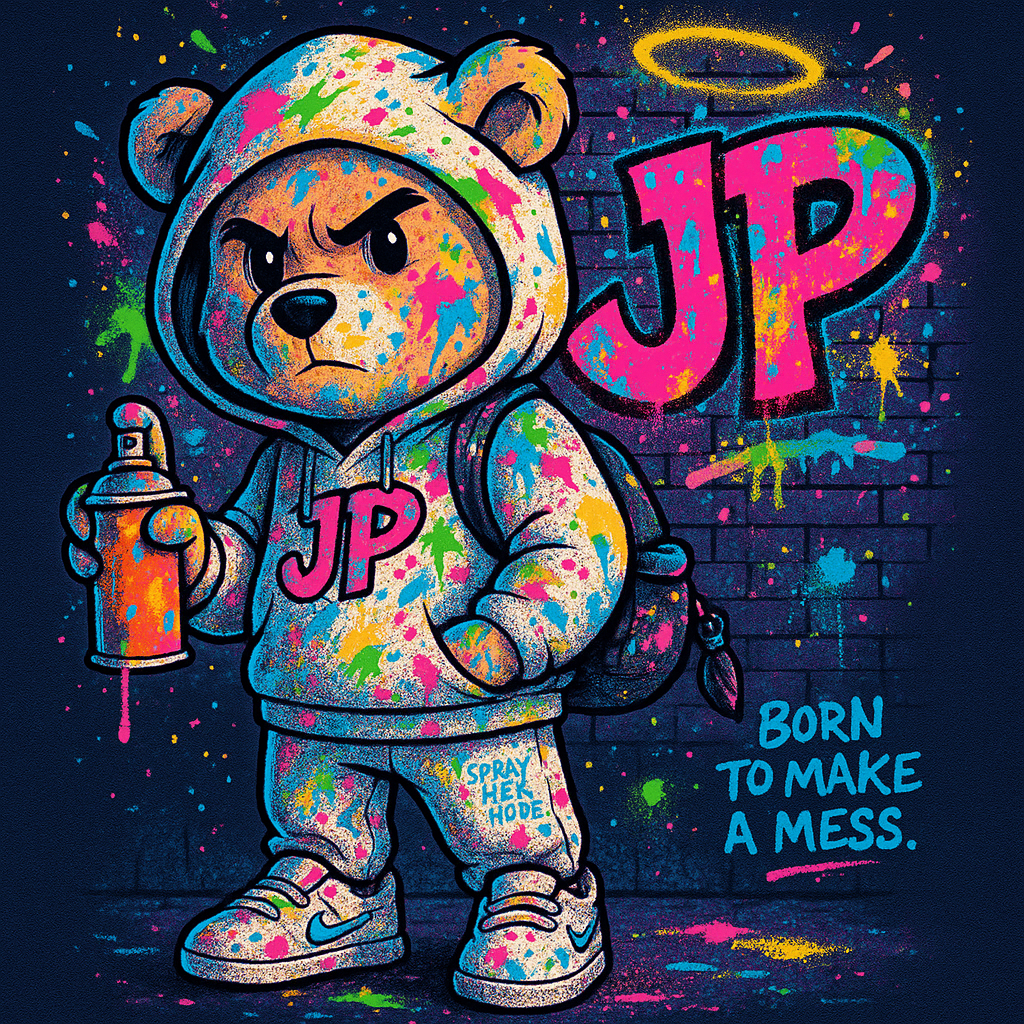 JP Original Bear streetwear t-shirt