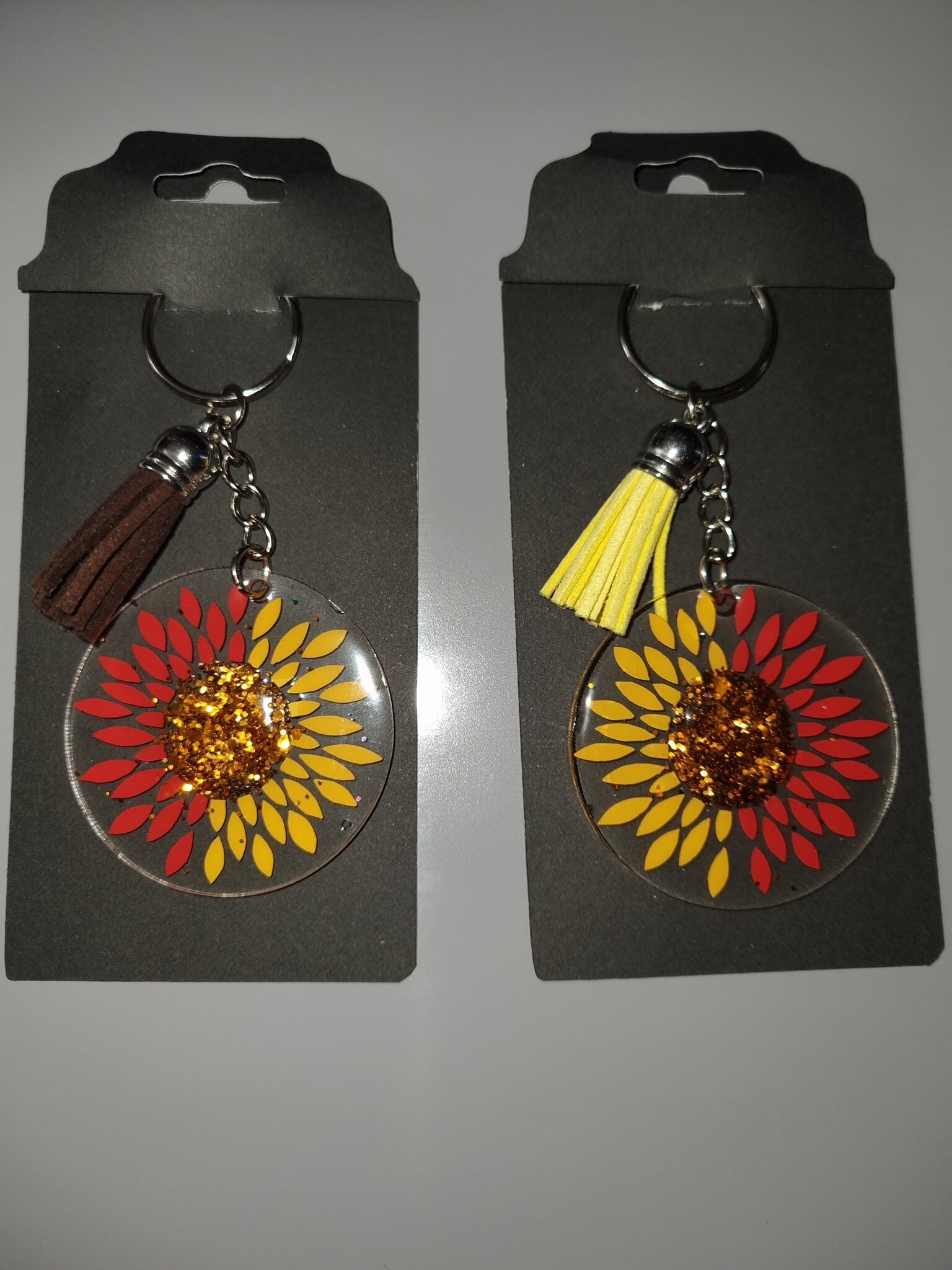 Sunflower Keyring