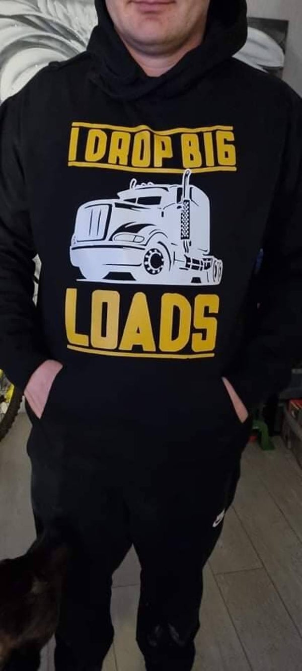 I drop big loads Hoodie