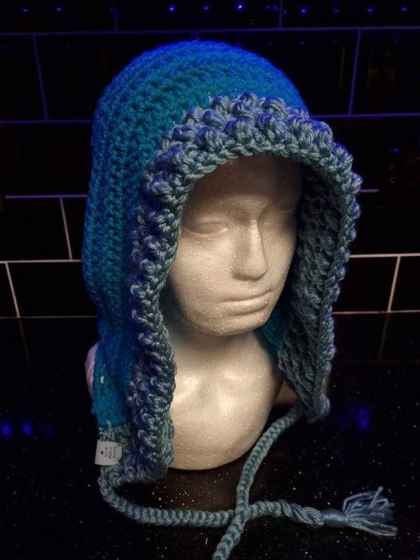 Blue Pixie Hood