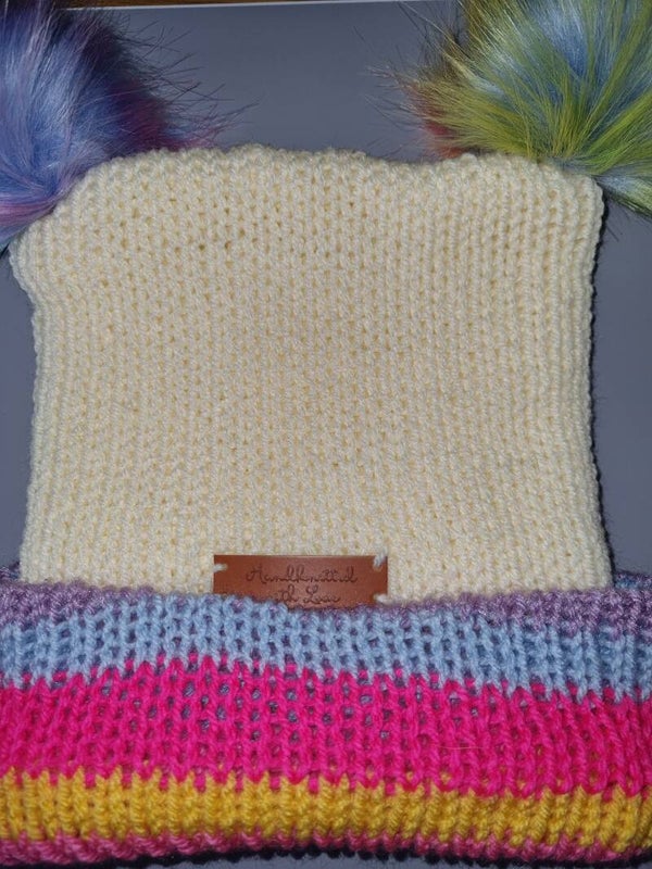 Twin Bobble Hat