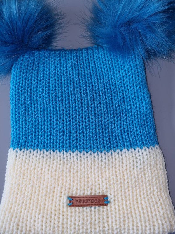 Twin Bobble Hat
