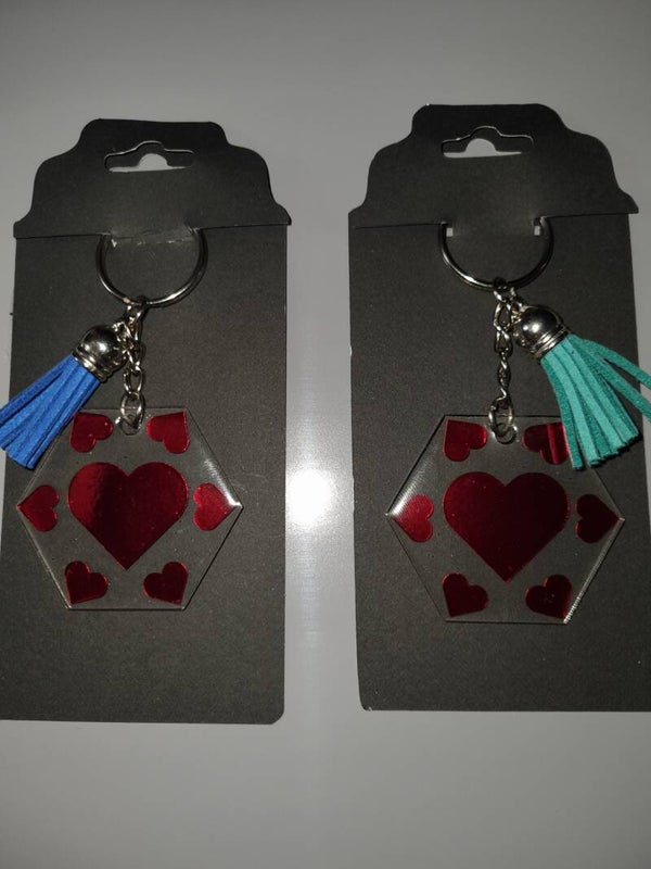 Heart Keyring