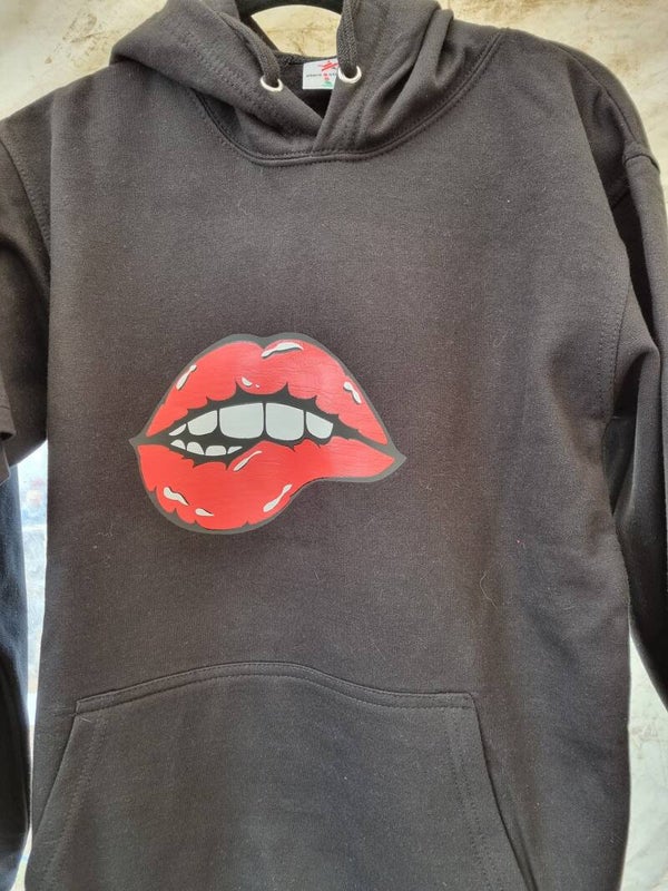 Lip Biting Hoodie