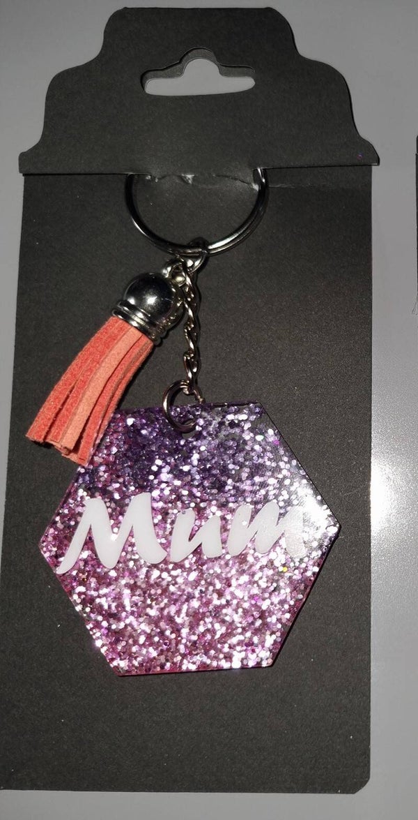 Mum Keyring