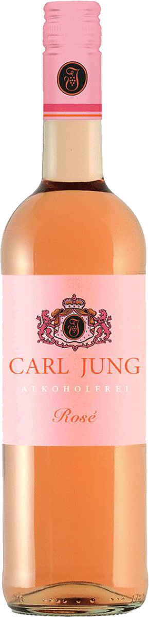 Carl Jung Rosé Alcoholvrije wijnfles - Verfrissende alcoholvrije rosé wijn voor de zomer