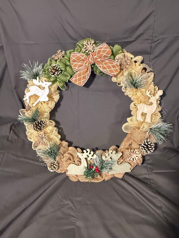 Custom Christmas wreath