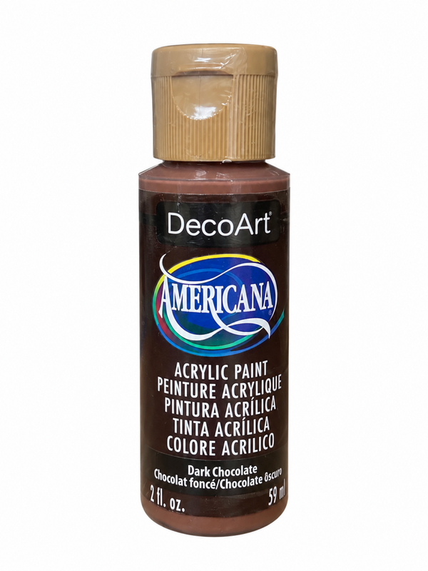 DecoArt Americana acrylverf: Dark Chocolate