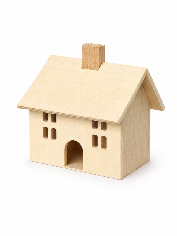 Houten huisje