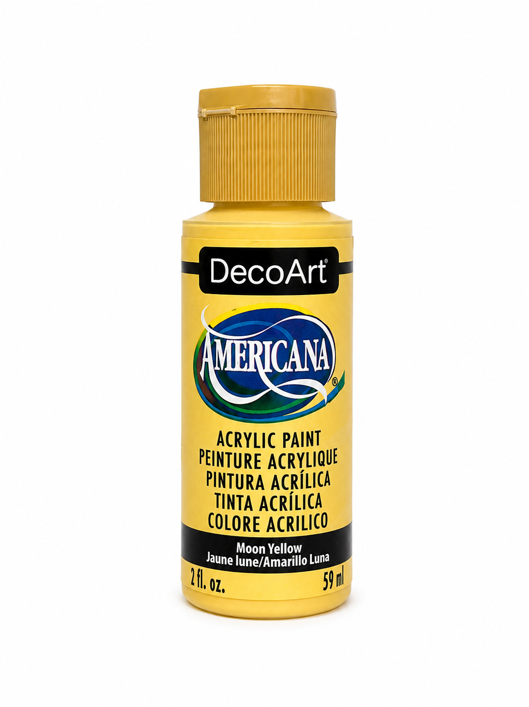 DecoArt Americana acrylverf: Moon Yellow