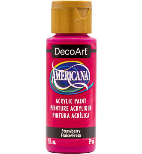DecoArt Americana acrylverf: Strawberry