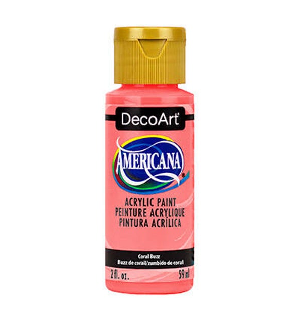 DecoArt Americana acrylverf: Coral Buzz