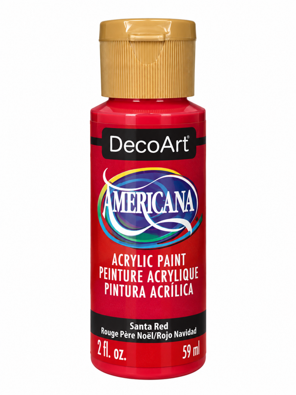 DecoArt Americana acrylverf: Santa Red