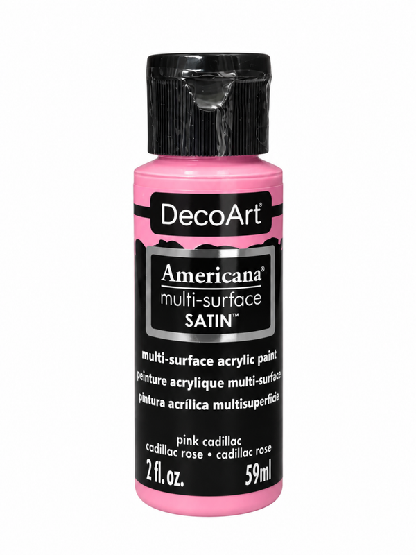 DecoArt Americana acrylverf: Pink Cadillac Satin
