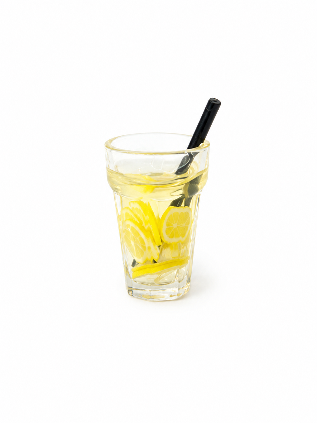 Glas gele limonade