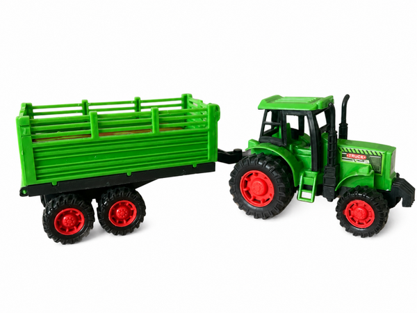 Traktor met aanhanger