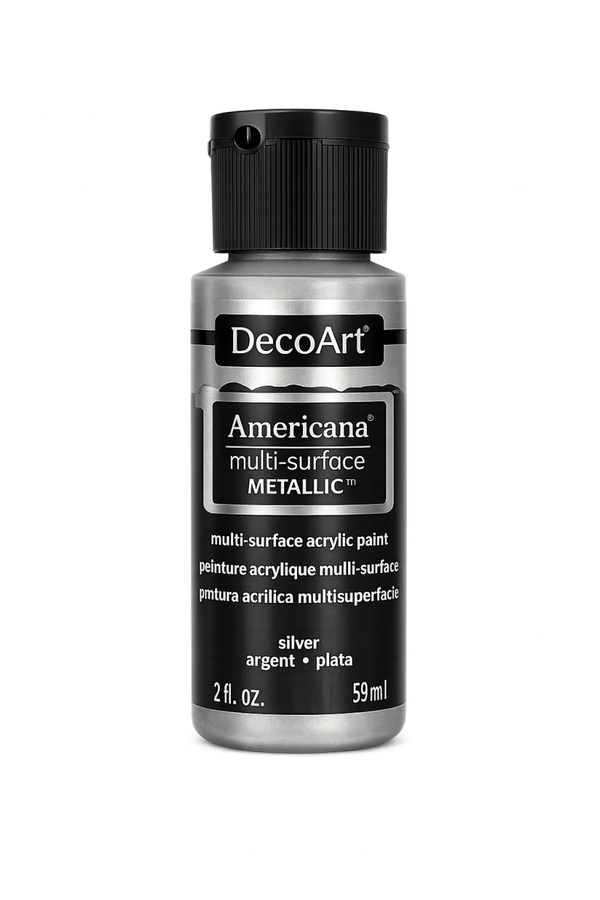 DecoArt Americana acrylverf: Silver