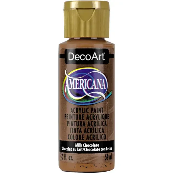DecoArt Americana acrylverf: Milk Chocolate