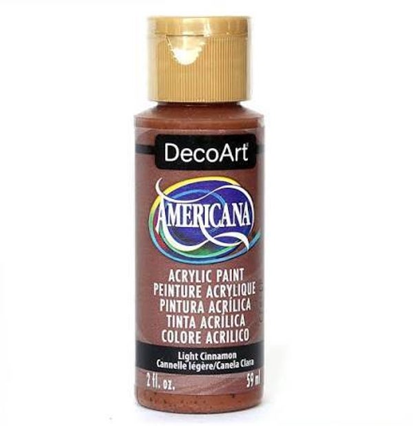 DecoArt Americana acrylverf: Light Cinnamon