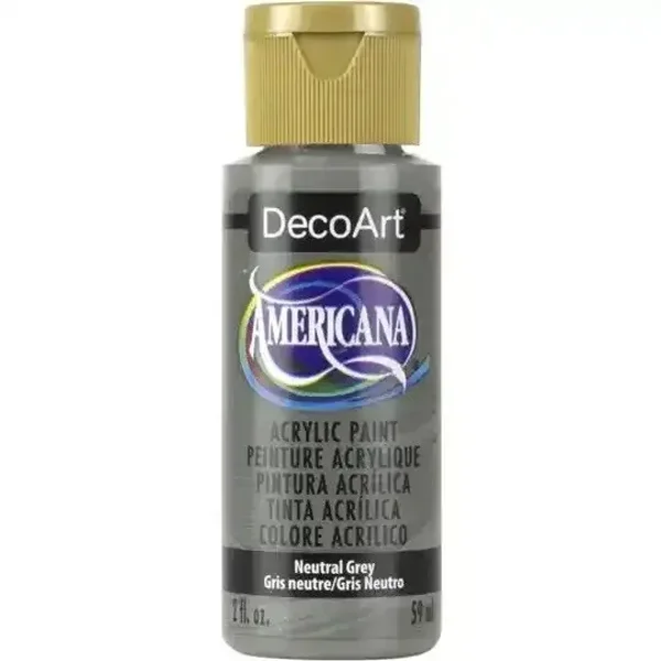 DecoArt Americana acrylverf: Neutral Grey