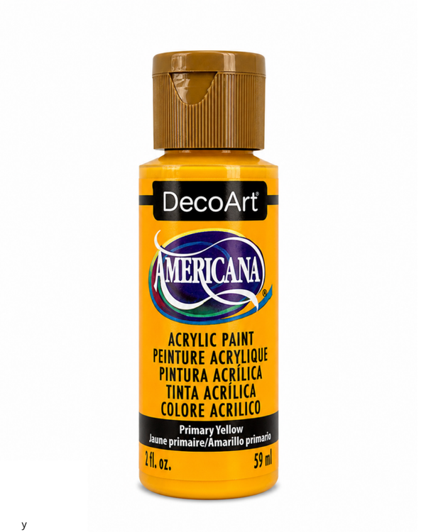 DecoArt Americana acrylverf: Primary Yellow