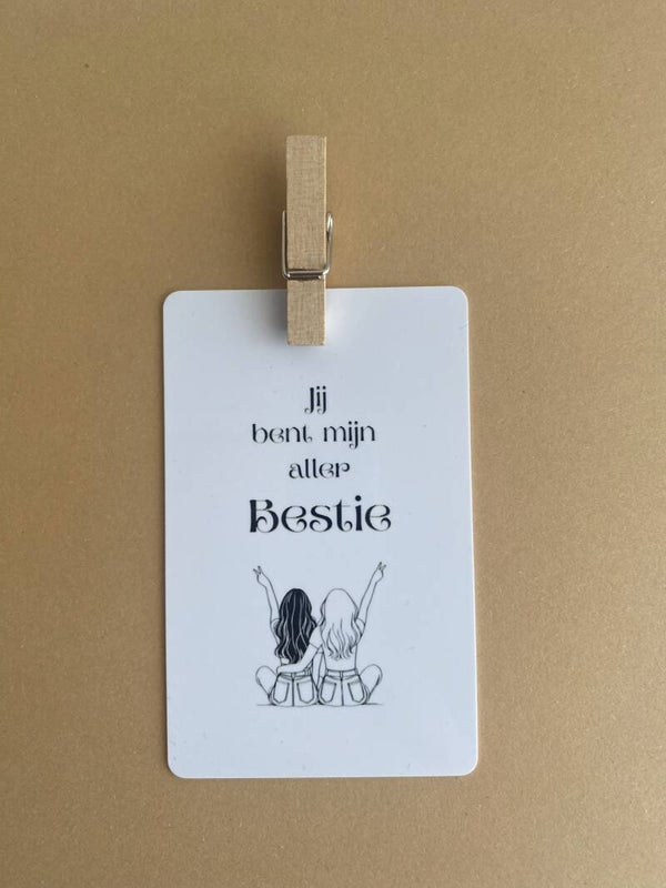 Mini wenskaartje