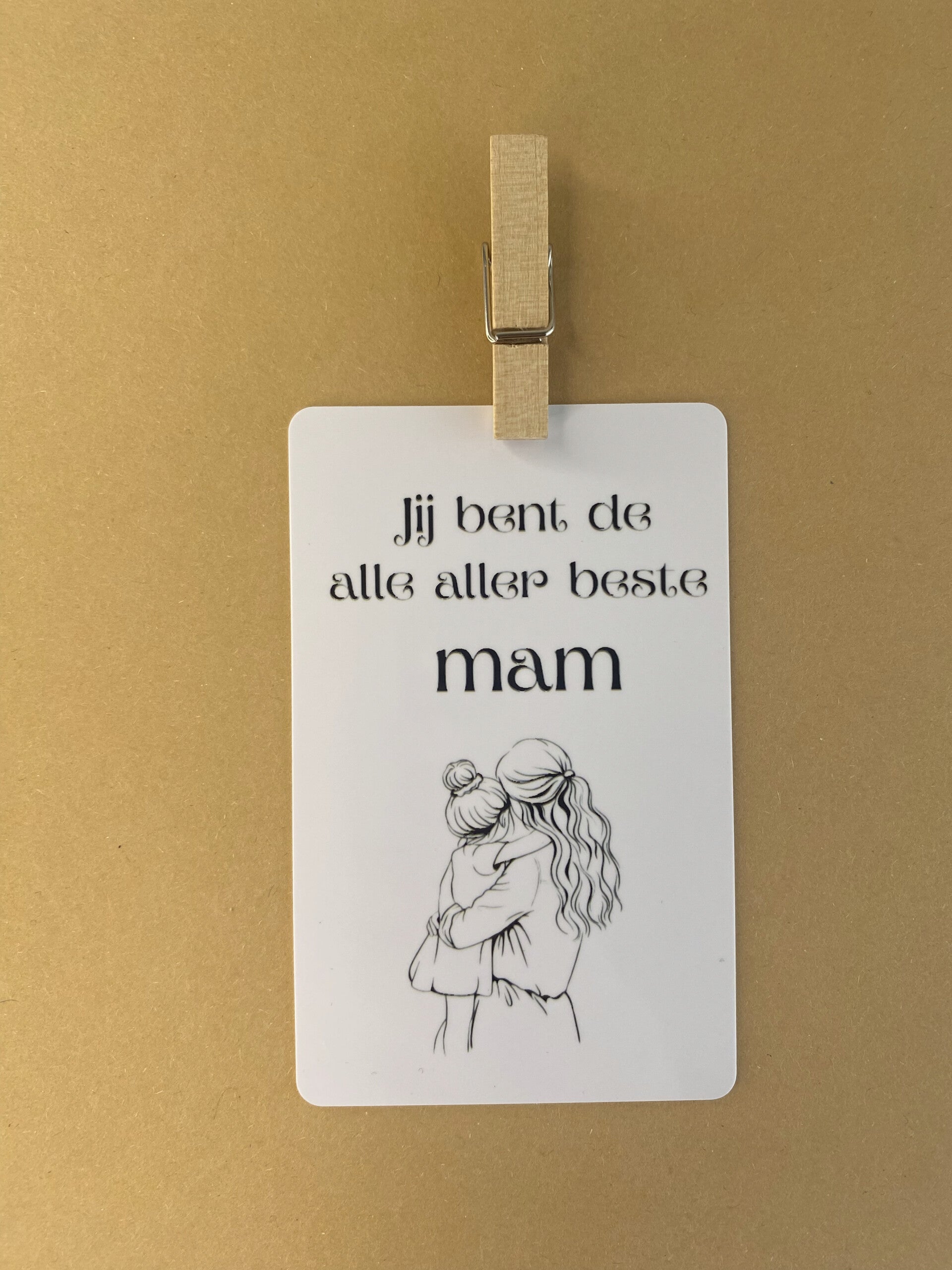 Mini wenskaartje