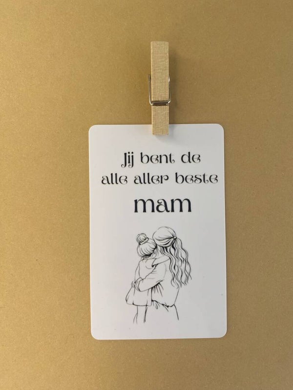 Mini wenskaartje