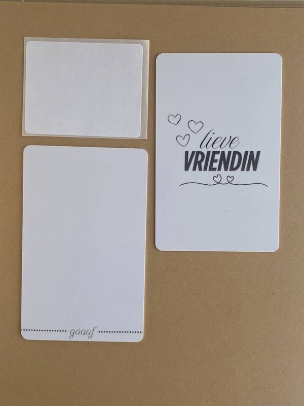 Wenskaartje