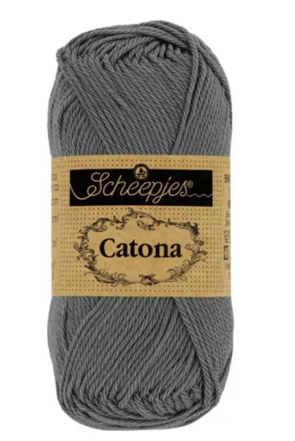 Scheepjes Catona 50g 501 Anthracite