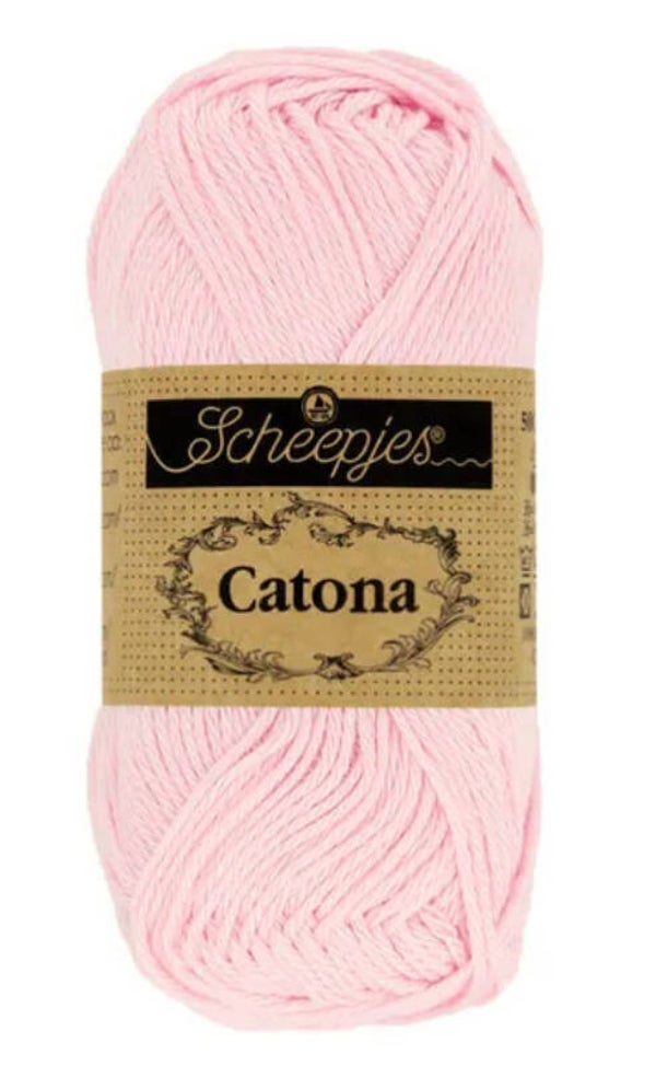 Scheepjes Catona 50g 238 Powder Pink