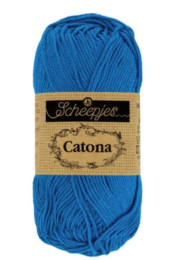 Scheepjes Catona 50g 201 Electric Bleu