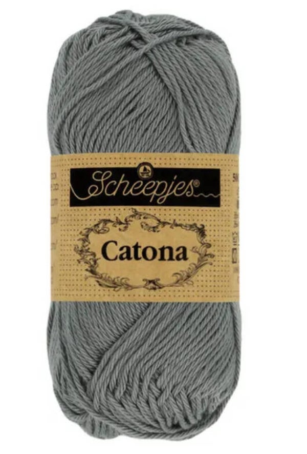 Scheepjes Catona 50g 242 Metal Grey