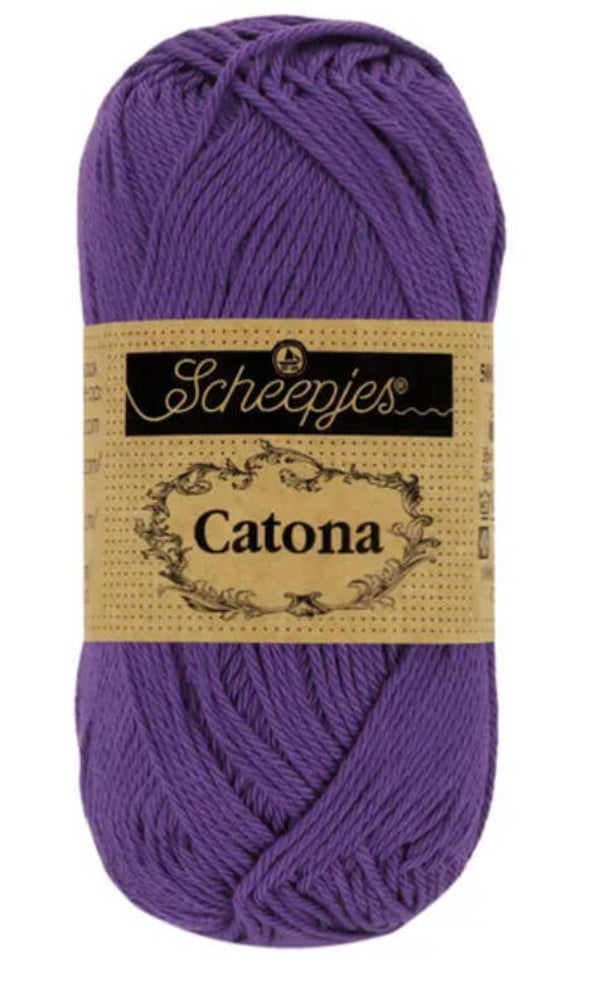 Scheepjes Catona 50g 521 Deep Violet