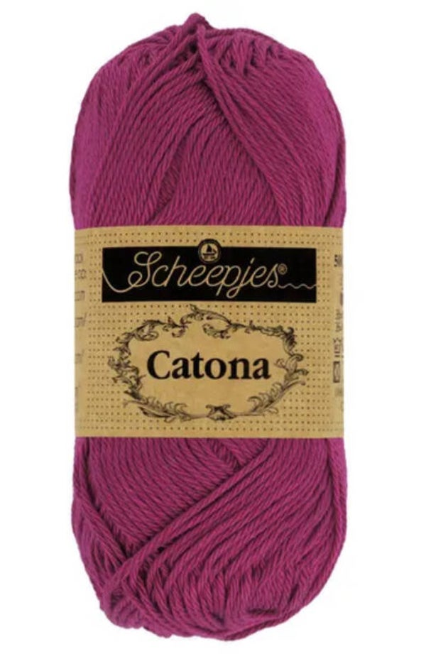 Scheepjes Catona 50g 128 Tyrian Purple