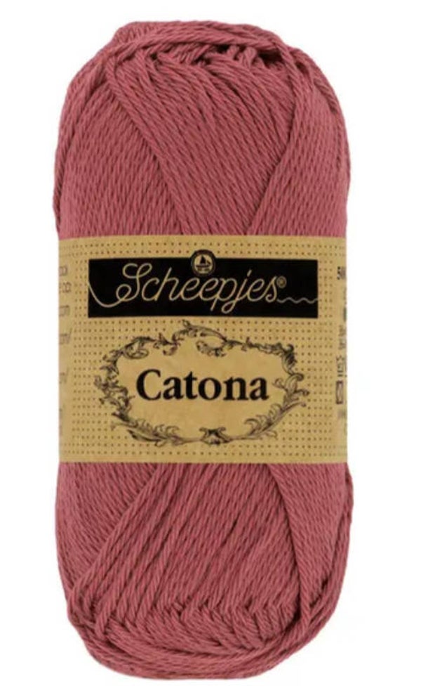 Scheepjes Catona 50g 396 Rose Wine