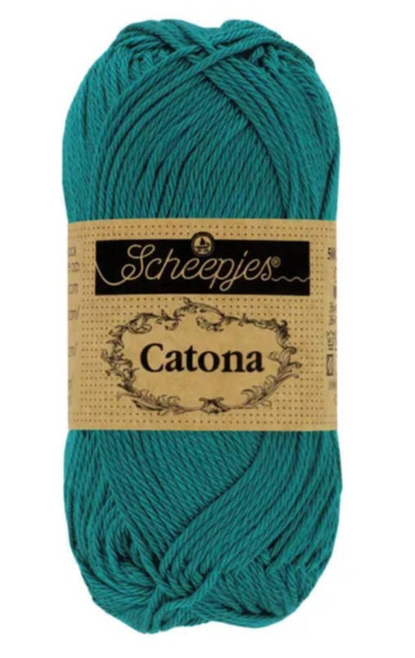 Scheepjes Catona 50g 401 Dark Teal