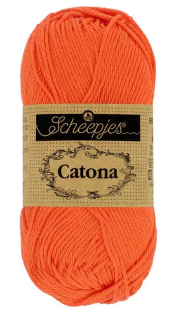 Scheepjes Catona 50g 189 Royal Orange