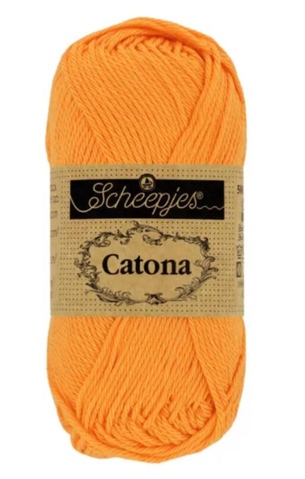 Scheepjes Catona 50g 411 Sweet Orange