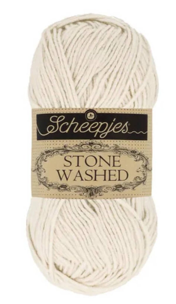 Scheepjes Stone Washed 50g 801 Moon Stone