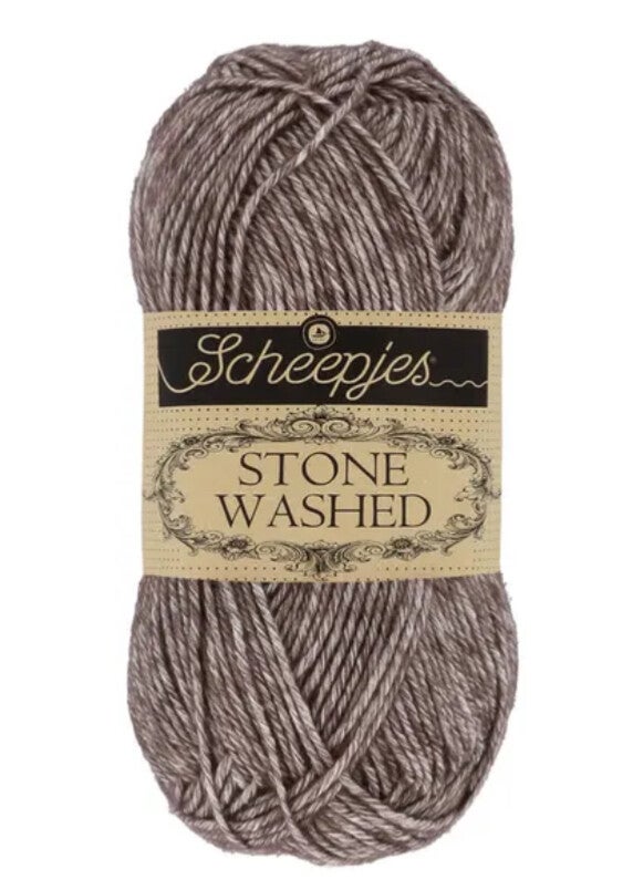 Scheepjes Stone Washed 50g 829 Obsidian