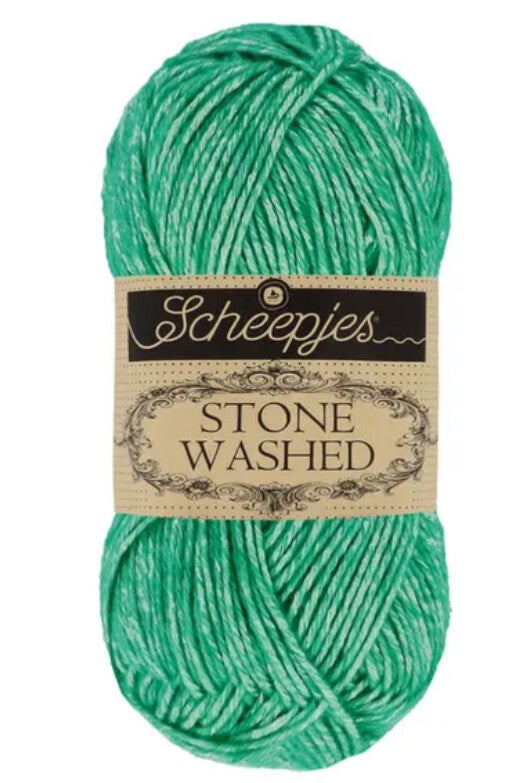 Scheepjes Stone Washed 50g 825 Malachite