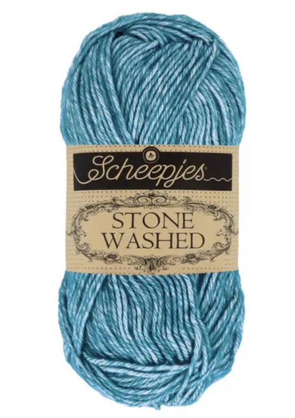 Scheepjes Stone Washed 50g 805 Bleu Apetite