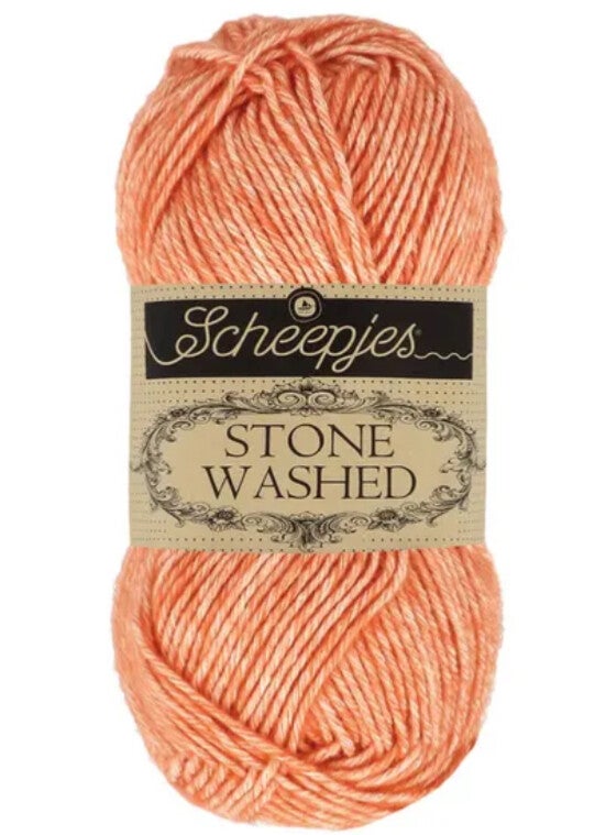 Scheepjes Stone Washed 50g 816 Coral