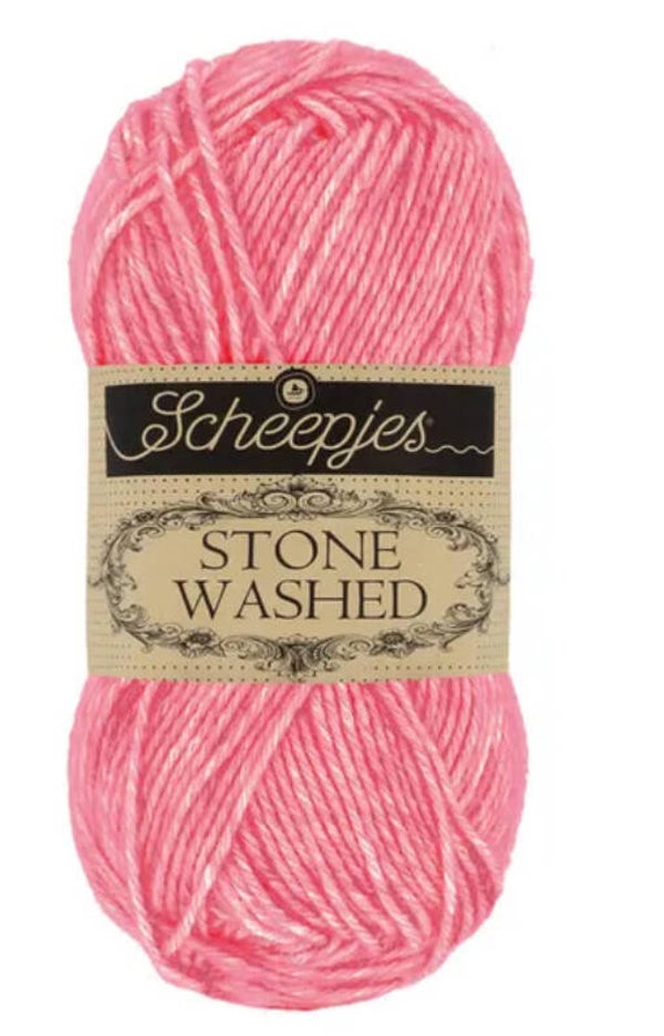 Scheepjes Stone Washed 50g 836 Rhodochrosite