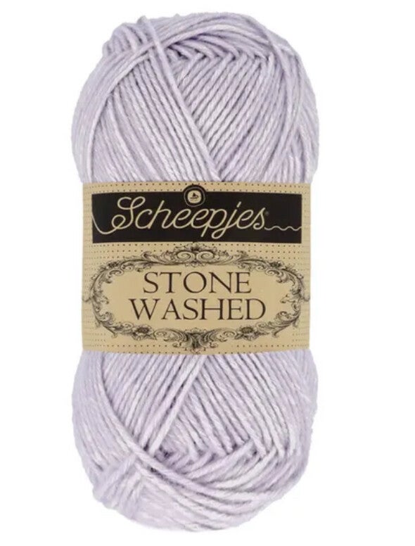 Scheepjes Stone Washed 50g 818 Lilac Quartz