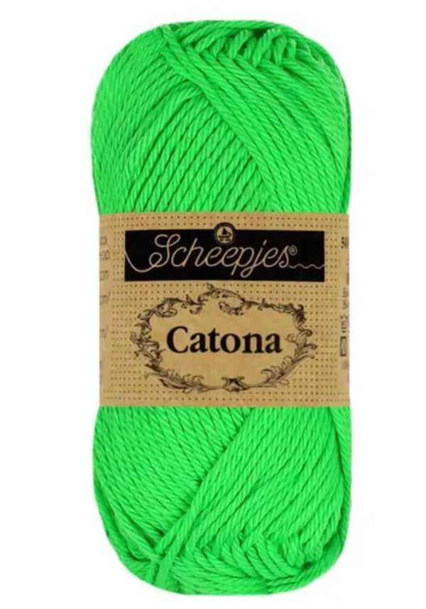 Scheepjes Catona 10g 602 Neon Green