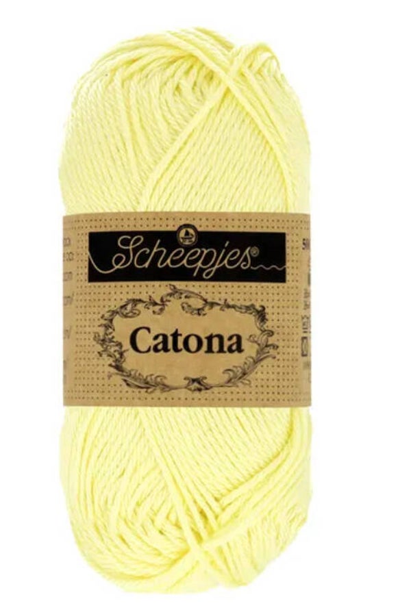 Scheepjes Catona 10g 100 Lemon Chiffon